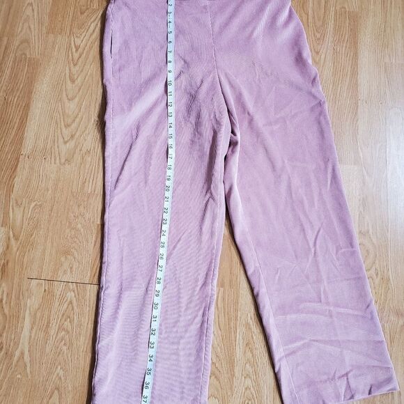 Alfred Dunner Missy Alpine Lodge Corduroy Mid-Rise Short Length Pants sz 14 - Picture 9 of 10